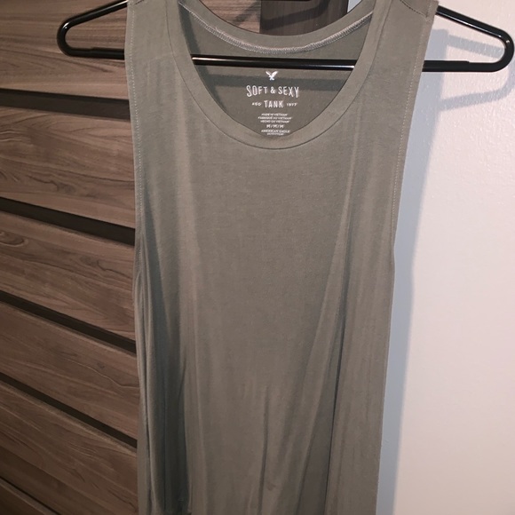 American Eagle Outfitters Tops - Olive tank top American Eagle Outfitters Tops - Olive tank top